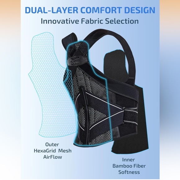 Adjustable Posture Corrector for women and men - Picture 5 of 6